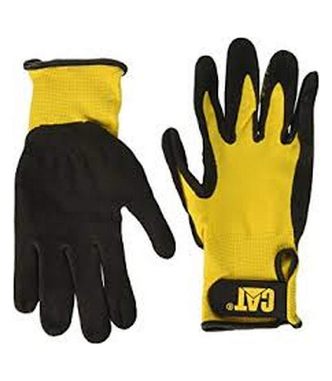 17416 nitrile coated nylon shell gloves / mens gloves / gloves black Caterpillar-4