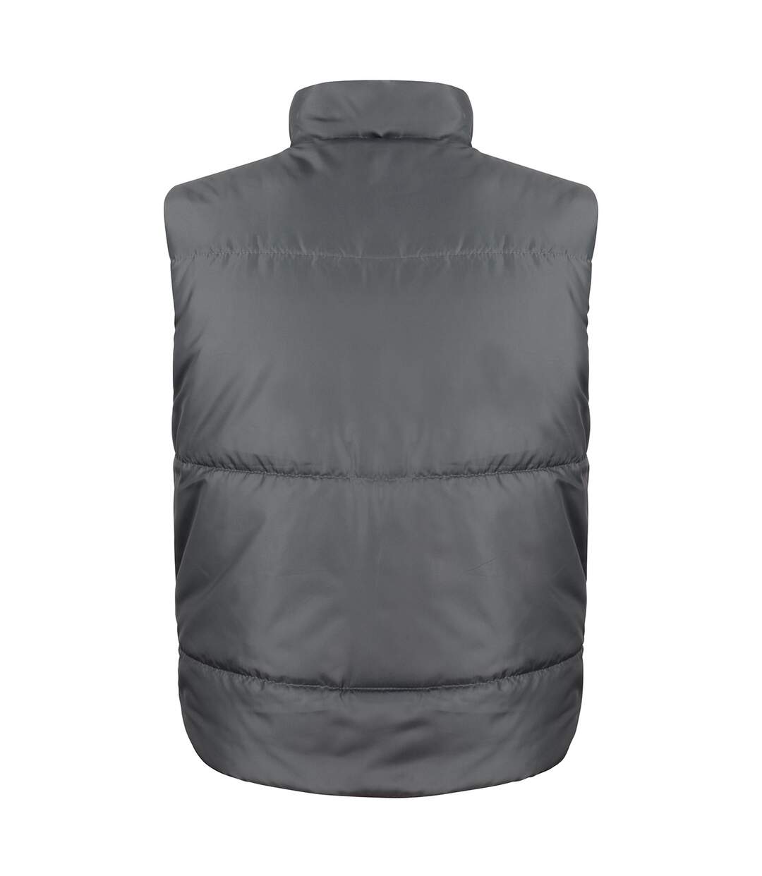 Unisex adult fleece lined body warmer dark grey Result-2