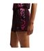 Womens/ladies Academy Shorts Burgundy Nike-4