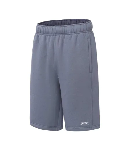 Mens Fleece Shorts Slate Blue Slazenger