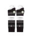 4 Pack Mens Soft Breathable Bamboo Striped Boot Socks-2