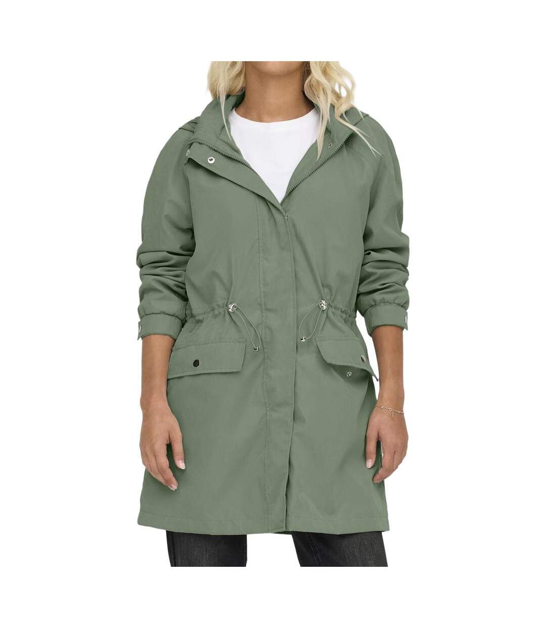 Parka vert femme only hazen-1