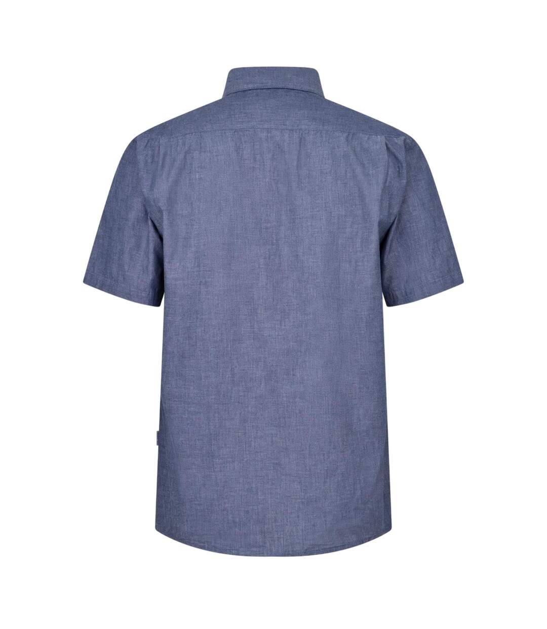 Chemise Manches Courtes Leo Homme Indigo Foncé Peter Werth-3