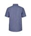 Chemise Manches Courtes Leo Homme Indigo Foncé Peter Werth-3