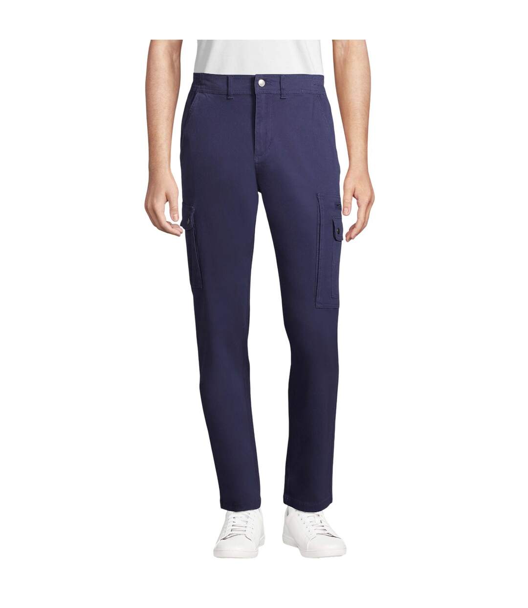 Pantalon Docker Homme Bleu Marine SOLS-2