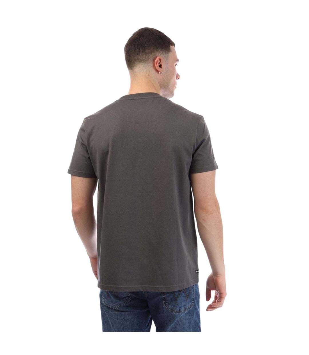 T-shirt Motif/style Logo Contrasté Bridgetown Homme Anthracite Weekend Offender-3