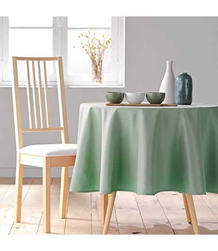 Nappe Ronde Antitache Essentiel 180cm Vert Sauge