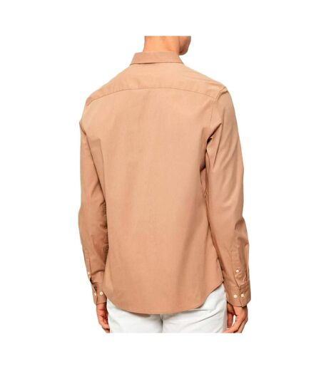 Chemise camel homme calvin klein jeans solid