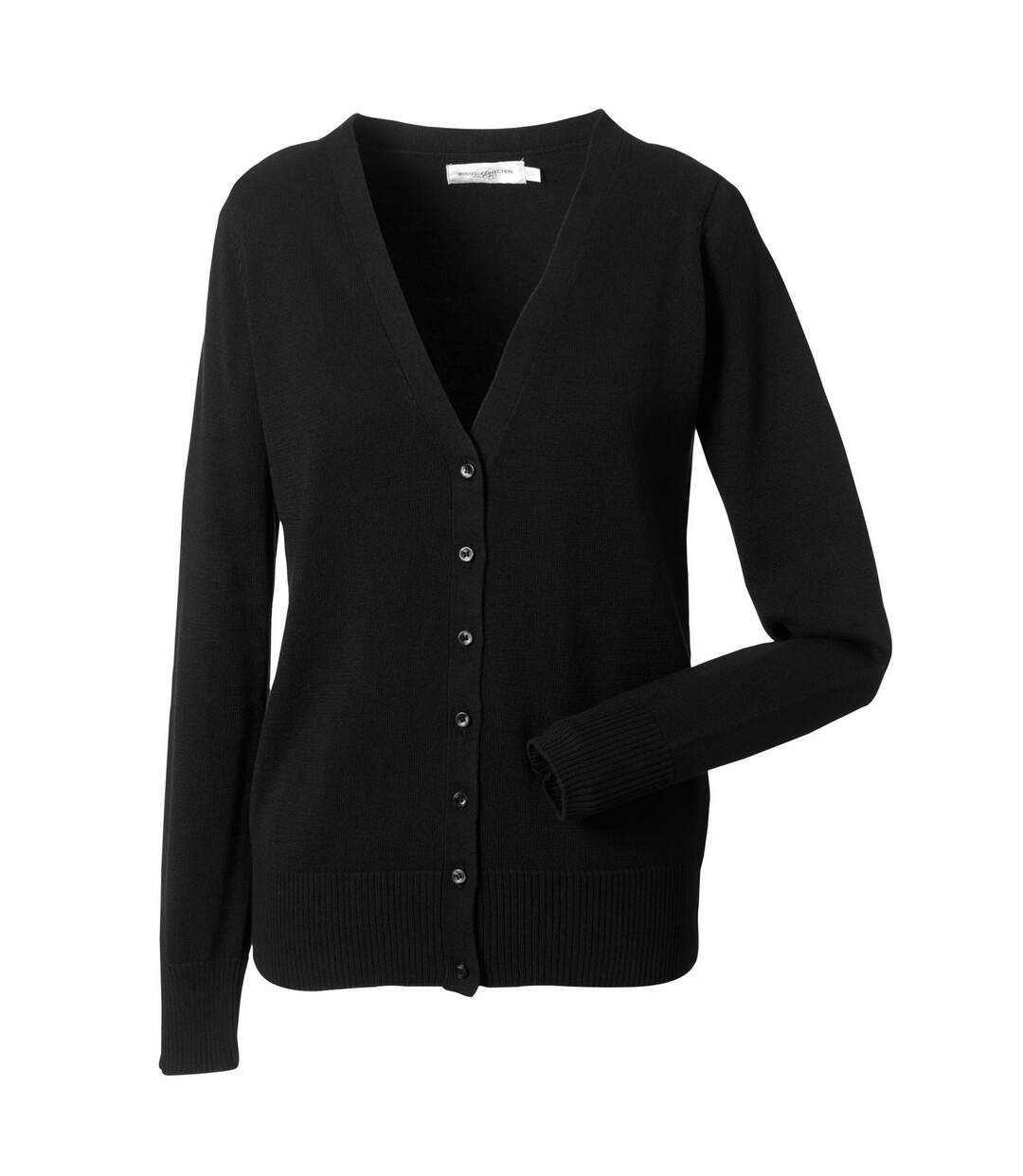 Cardigan femme noir Russell Collection-2