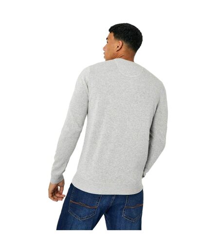 Pull Motif/style Logo Seabourne Homme Cendre Claire Chiné Jack Wills