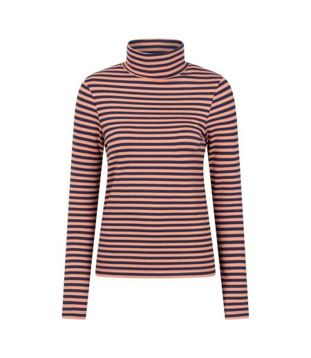 Haut Femme Col Roulé Manches Longues Eva Bleu Marine Foncé Mountain Warehouse