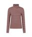 Haut Femme Col Roulé Manches Longues Eva Bleu Marine Foncé Mountain Warehouse-1