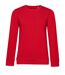Sweat Organic Inspire Femme Rouge B&C-1