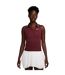 Womens/ladies Performance Tank Top Dark Red Nike-1