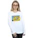 Disney - Sweat LILO AND STITCH LIFE GUARD - Femme (Blanc) - UTBI13030-2