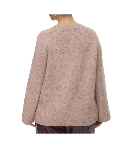 Pull en maille rose femme vero moda curve cingrid