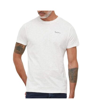 T-shirt Blanc Homme Pepe Jeans Wiltshire - L