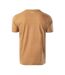 Mens Totus Graphic Print Cotton Outdoor T-shirt Orange Hi-Tec-2