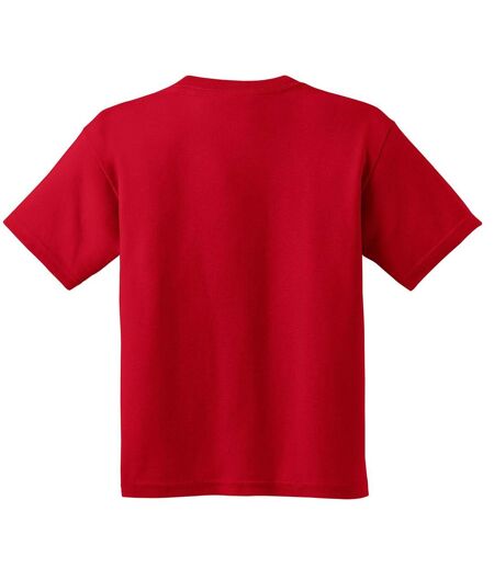 T-shirt doux enfant rouge Gildan