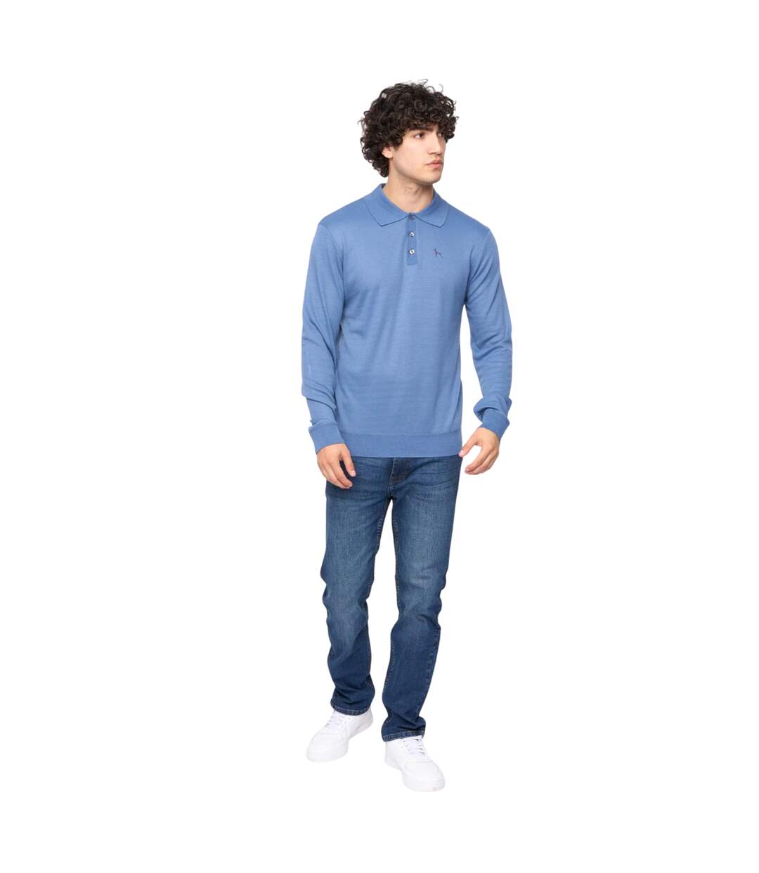 Polo Sweat Ashland Homme Bleu Bewley & Ritch-1