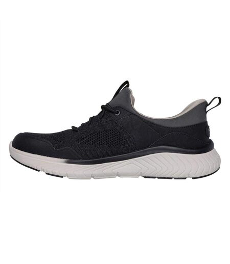 Mens Crosser Slip-on Trainers Black Skechers
