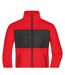 Veste Polaire Homme Rouge Noir James And Nicholson-2