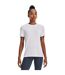 Womens/ladies Stride Regular T-shirt White Under Armour-1