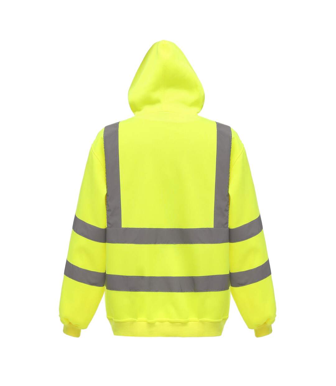 Sweatshirt À Capuche Haute Visibilité Jaune Yoko-2