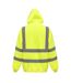 Sweatshirt À Capuche Haute Visibilité Jaune Yoko-2