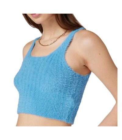 Crop top bleu femme noisy may sweet - l