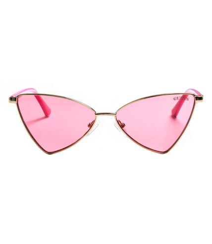 Women's metal sunglasses with triangular shape GU8286 Guess