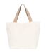 Tote Bag Taille Unique Écume Chanvre Kimood-1
