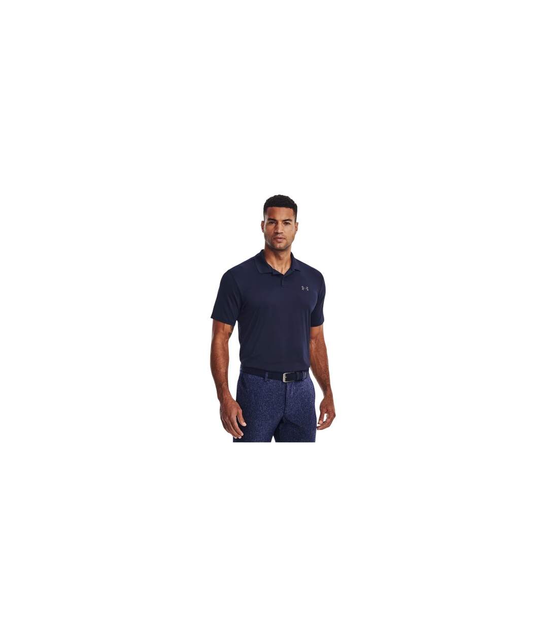 Polo Performance Homme Bleu Foncé Under Armour-1