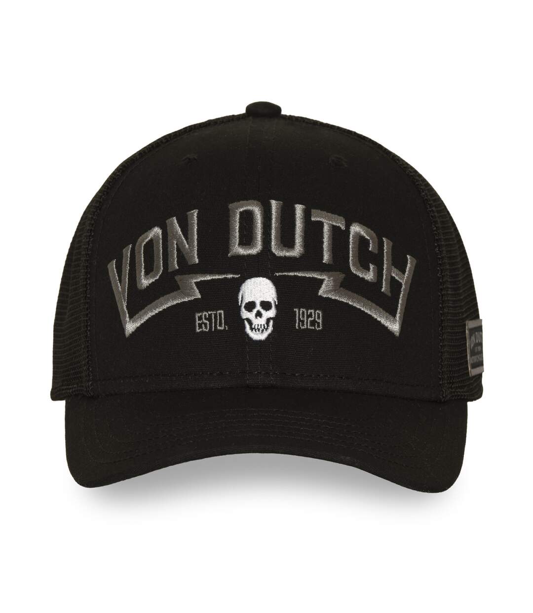 Casquette Premium Semi Curved avec broderie Can Skull Vondutch-2
