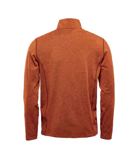 Mens Treeline Heather Fleece Top Rust Heather Stormtech