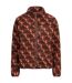 Veste Polaire Col Montant Motif/style Imprimé Jessie Femme Marron Foncé À Motifs Trespass-2