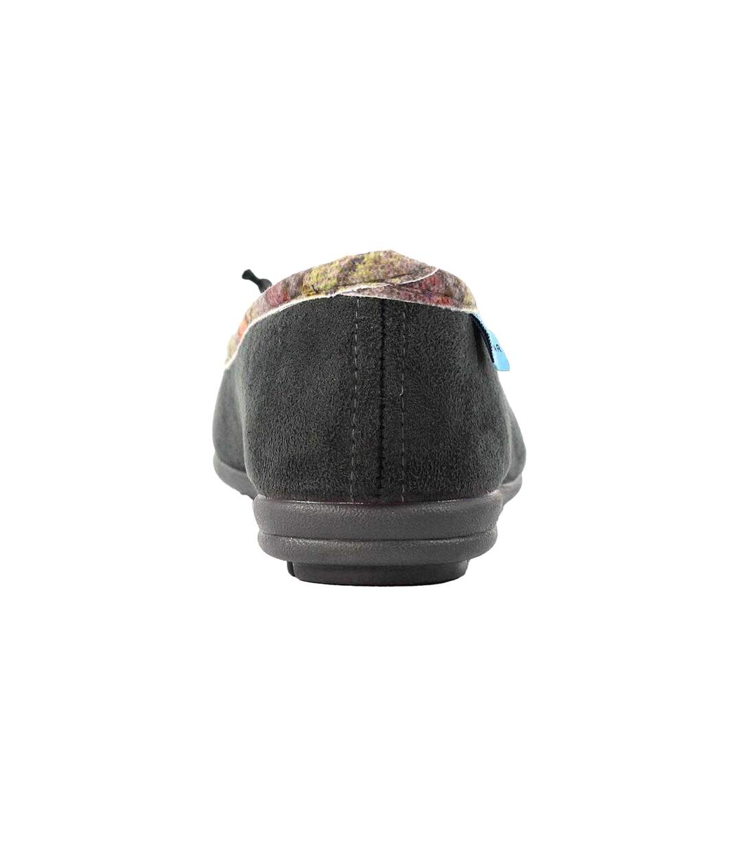 Chaussons Motif/style Nœud Femme Gris Lunar-2