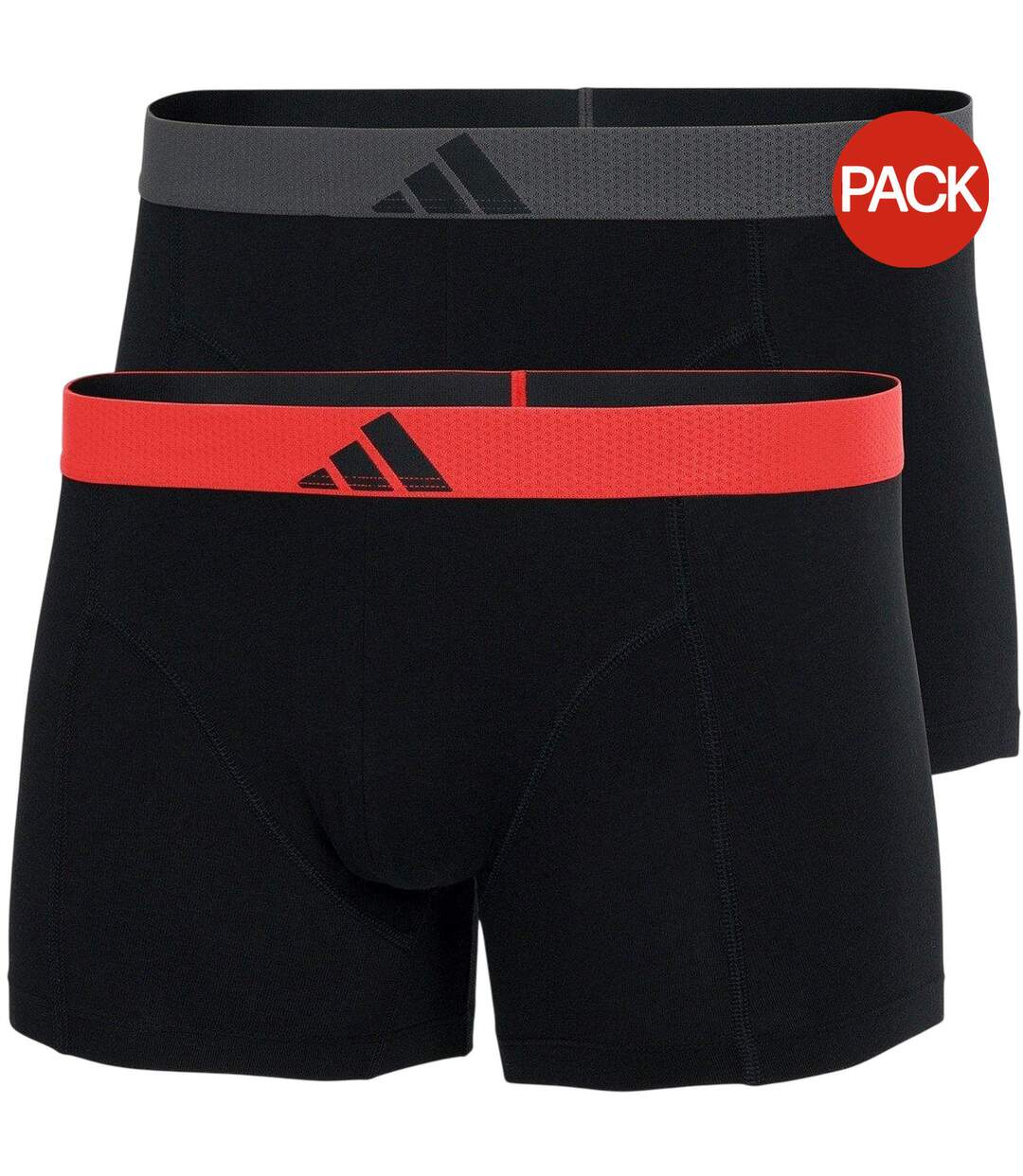 Lot De 2  Boxers Active Flex Homme Noir Adidas-2