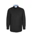 Mens D555 Richard Oxford Tall Long-sleeved Shirt Black Duke-2