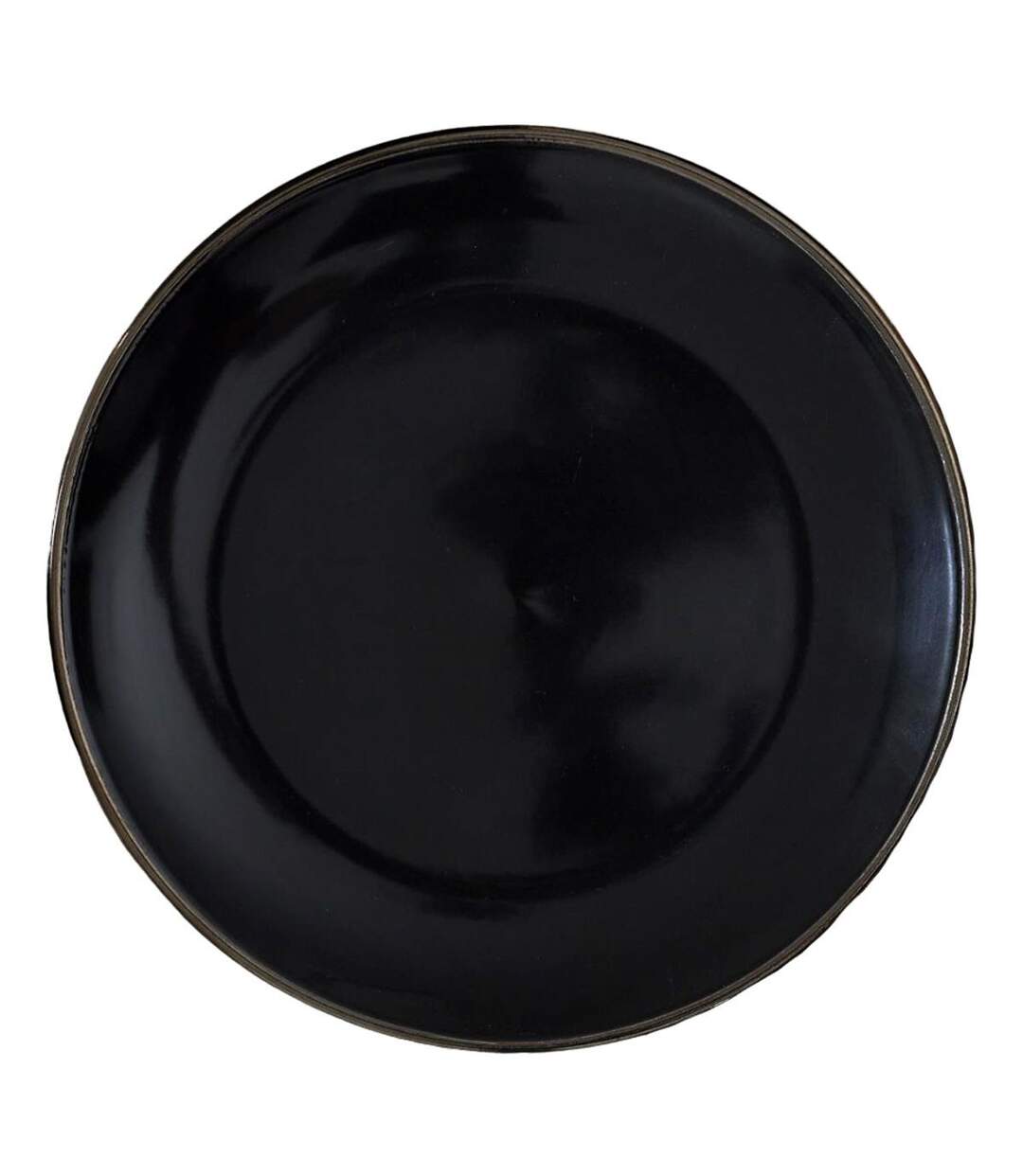 Lot de 6 Assiettes à Dessert Lounge 20cm Noir-1