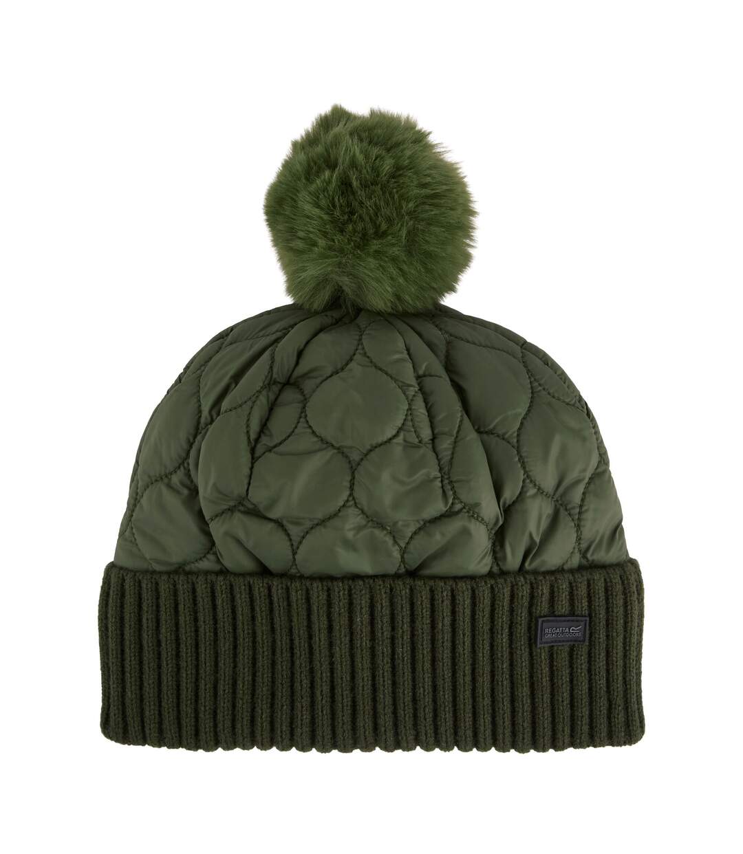 Bonnet Adulte Vert Olive Regatta-1
