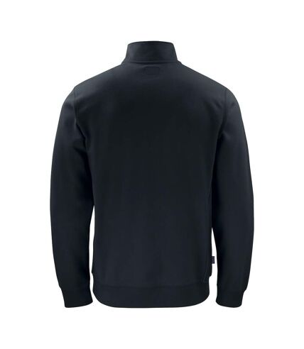 Projob Mens Half Zip Sweatshirt (Black)