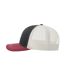 Casquette Trucker Motif/style 6 Panneaux Sonic-s Adulte Bleu Marine Bordeaux Blanc Atlantis Headwear-3