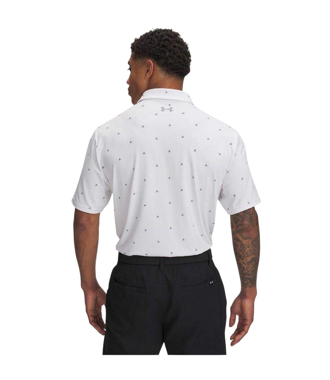 Polo Motif/style Imprimé Homme Blanc Under Armour-2