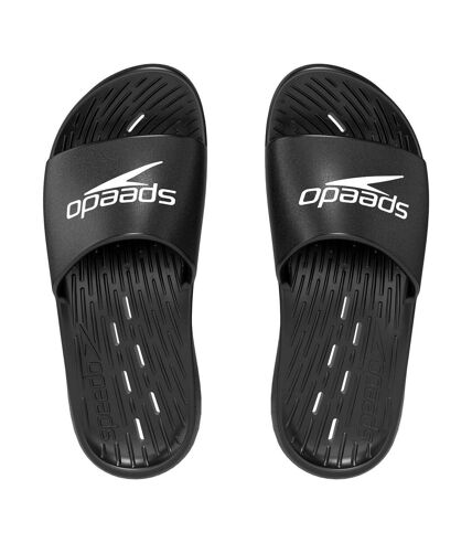 Mens 2024 sliders black/white Speedo