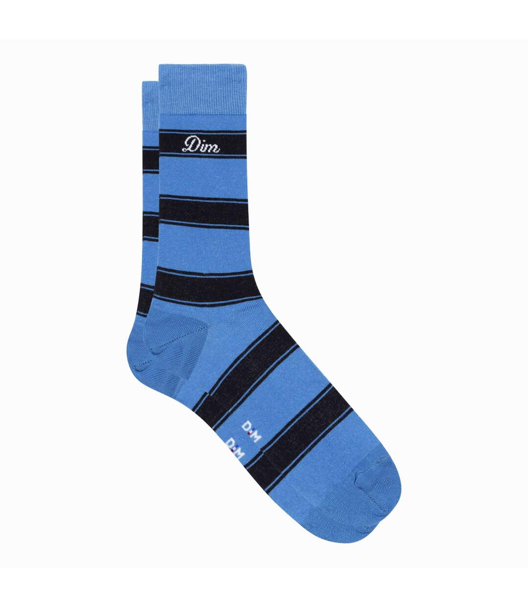 Chaussettes à  rayures homme en coton ieur Dim-1