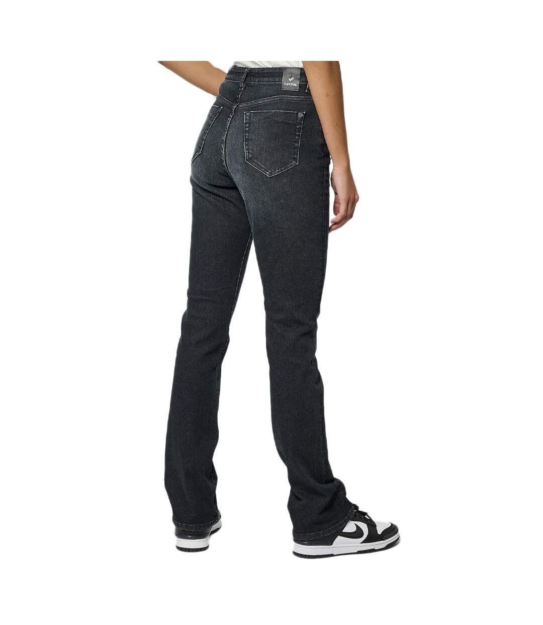 Jean slim noir femme kaporal birma-2
