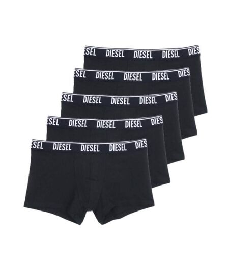 Boxers gris/noir homme diesel shawnfivepack - l