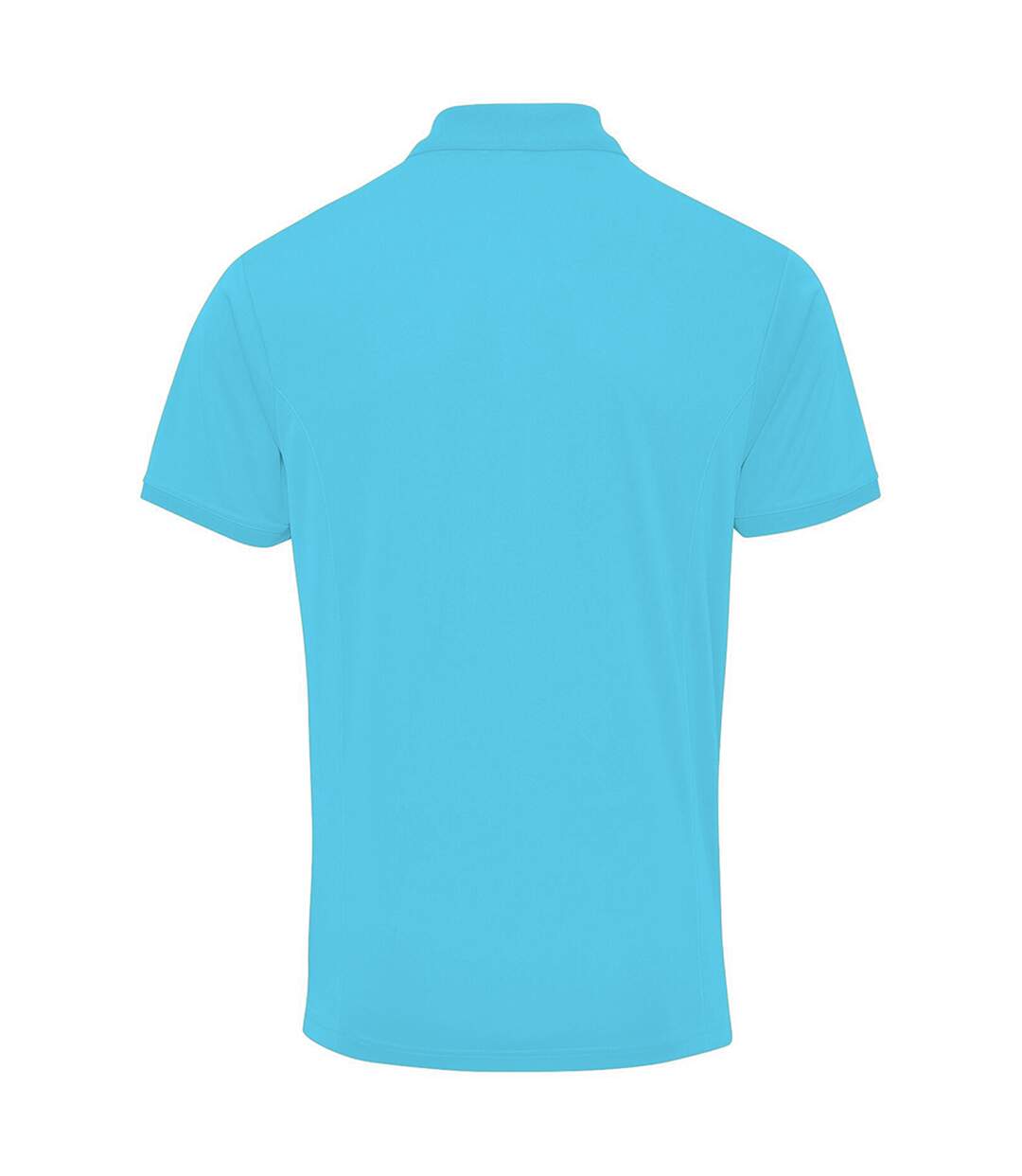 Premier Mens Coolchecker Pique Short Sleeve Polo T-Shirt (Turquoise)