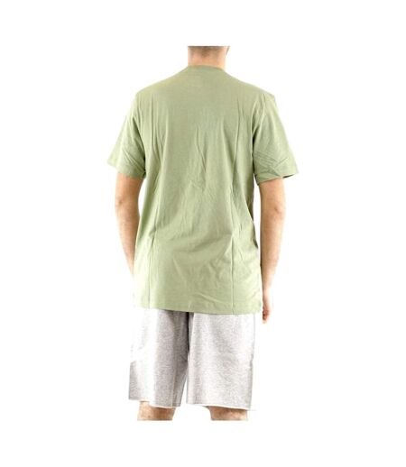 Mens Sports T-shirt Green Nike